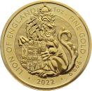 Grossbritannien 100 Pounds 2022 Lion of England - 1 Unze Feingold